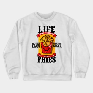 ❙❙❙ I love french fries ! Crewneck Sweatshirt